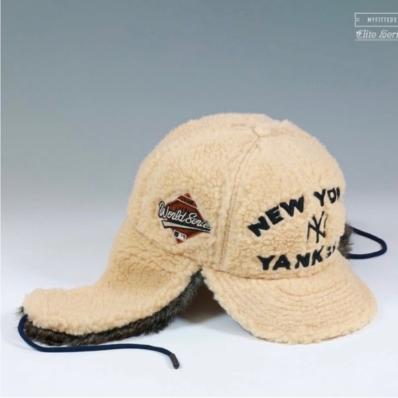 Myfitteds New York Yankees sherpa  dog ear size 7 1/8 new era fitted brand ne